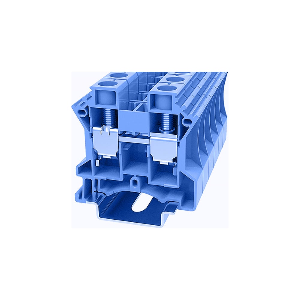 Изображение товара Клемма на дин-рейку DEGSON 16 кв. мм винтовая серая 50 шт