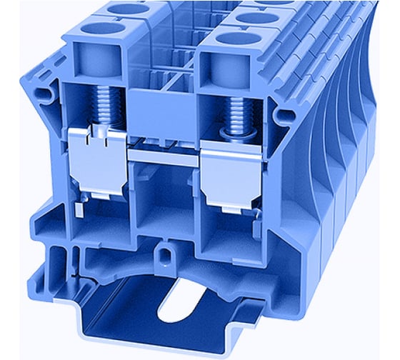 Изображение товара Клемма на дин-рейку DEGSON 16 кв.мм, винтовая, серая 50 шт DC16-01P-12-00Z(H)