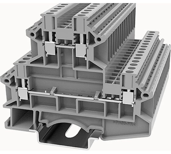 Изображение товара Клемма на дин-рейку DEGSON 2.5 кв.мм, винтовая, синяя 50 шт DCKKB2.5-01P-12-00Z(H)