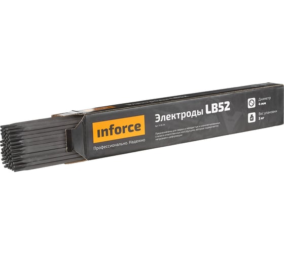 Изображение товара Электроды LB52 (4 мм; 5 кг) Inforce 11-05-24