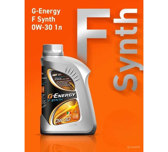 Изображение товара Масло G-ENERGY f synth 0w-30, 1 л 2531401265