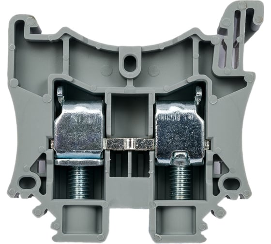 Изображение товара Клемма на дин-рейку DEGSON 10 кв.мм, винтовая, серая 50 шт DC10-01P-11-00Z(H)