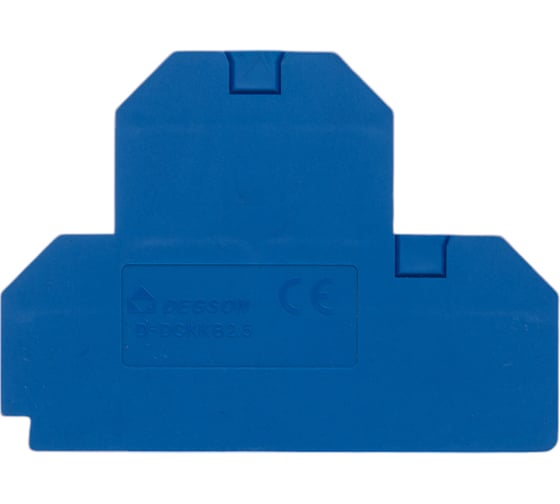 Изображение товара Концевая пластина DEGSON для DCKKB2.5, DCKKB4 синяя 50 шт D-DCKKB2.5-01P-12-00Z(H)