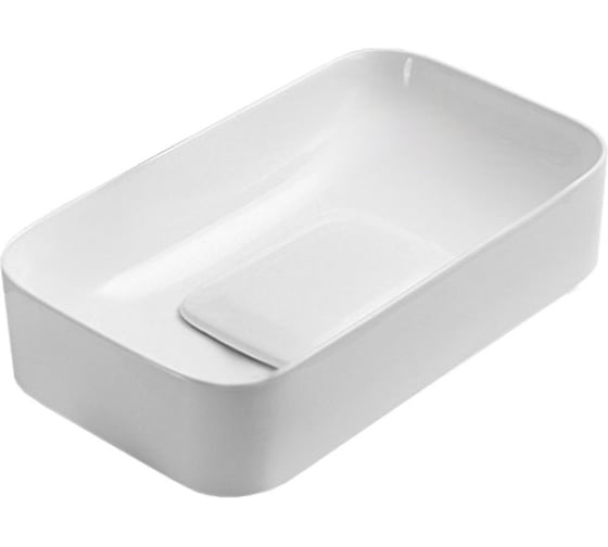 Изображение товара Керамическая раковина VINCEA 610x380x150, накладная, белый VBS-50460