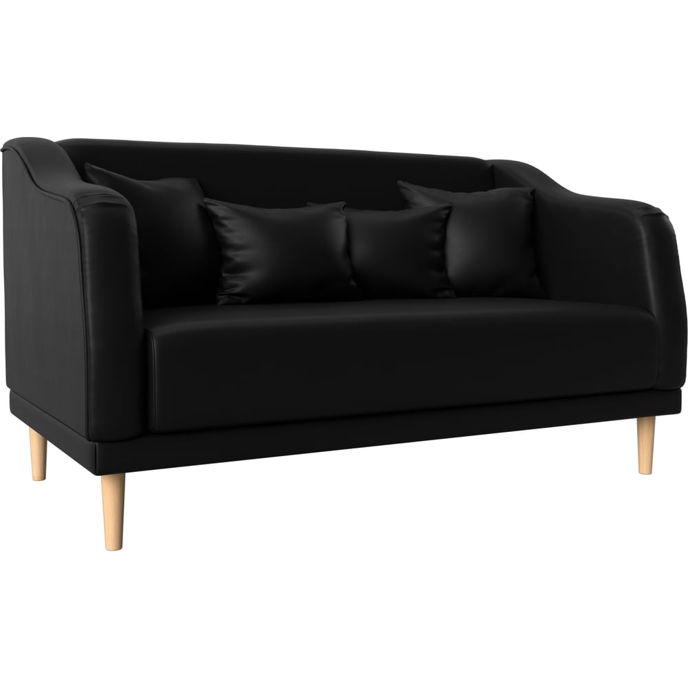 Изображение товара Кухонный диван Лига диванов Киото 113094 современный черный дизайн