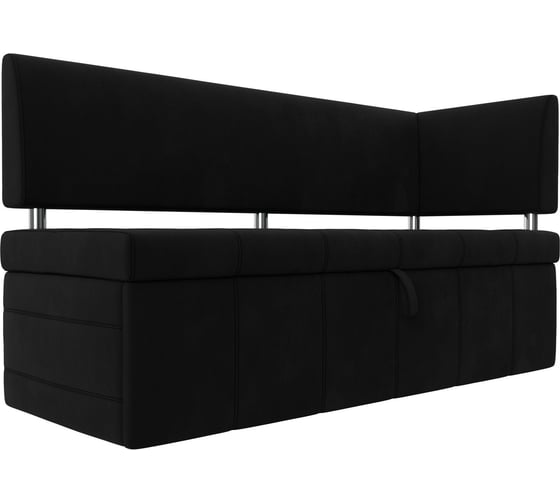 Изображение товара Кухонный прямой диван Лига диванов Стоун с углом правый 115947