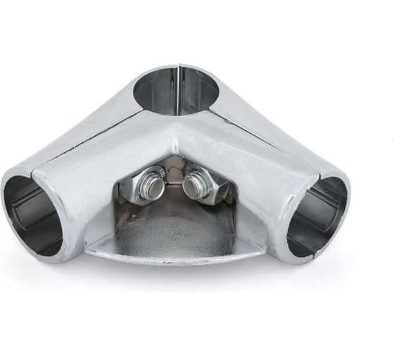 Изображение товара Соединитель 3-х труб Palladium угловой, с площадкой для полки JF-15 BH CP 115813