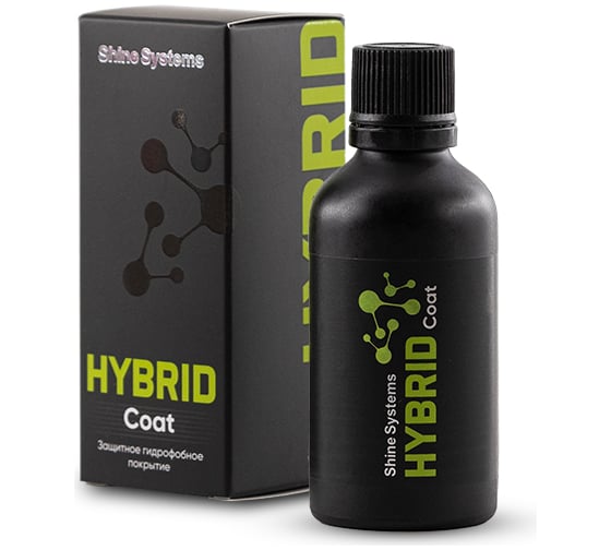 Изображение товара Защитное гидрофобное покрытие для кузова Shine systems Hybrid coat 50 мл SS450