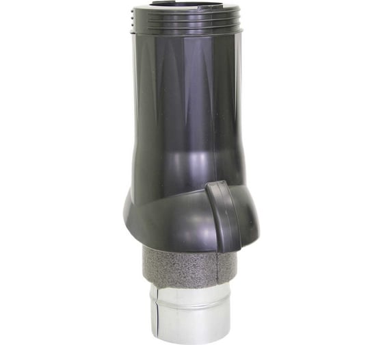 Изображение товара Вентиляционный выход Gervent диаметр 125/160 мм, серый графит ВВ/граф