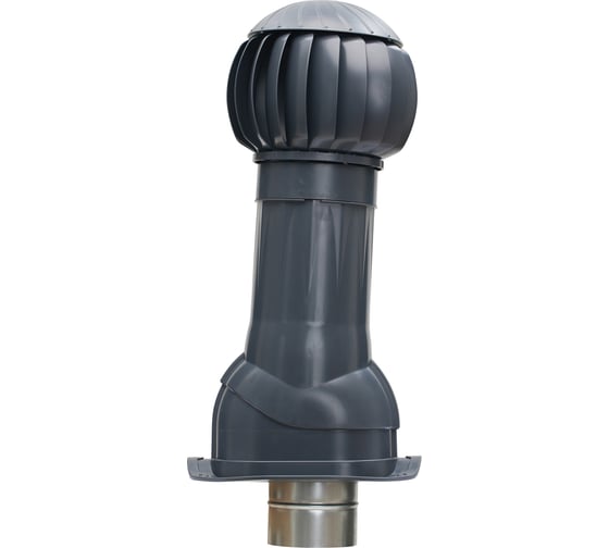 Изображение товара Комплект вентиляции для металлочерепицы Monterrey Gervent серый графит КОММ/граф