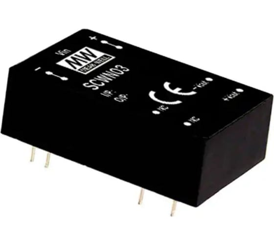 Изображение товара Преобразователь Mean Well DC-DC SCWN03B-05 Т02695806
