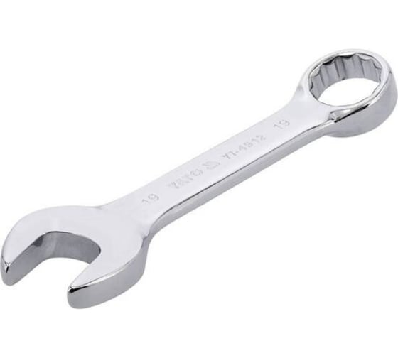 Изображение товара Комбинированный ключ YATO короткий, 19 мм YT-4912