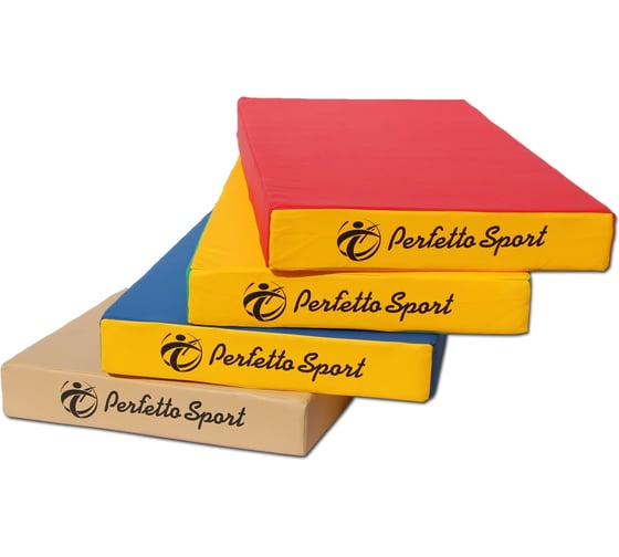 Изображение товара Мат Perfetto sport № 1 100х50х10 см, зелёно/жёлтый СГ000000391