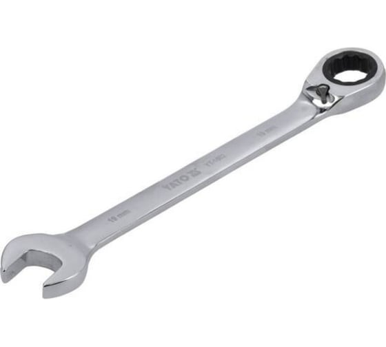 Изображение товара Комбинированный ключ с трещоткой YATO 19 мм YT-1662