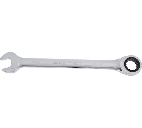 Изображение товара Комбинированный ключ с трещоткой YATO 24 мм YT-0202