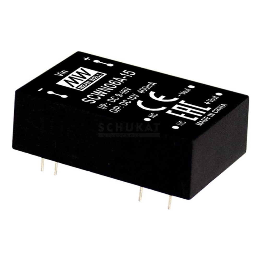 Изображение товара Преобразователь напряжения DC-DC Mean Well SCWN06C-03 T03025570 для электроники