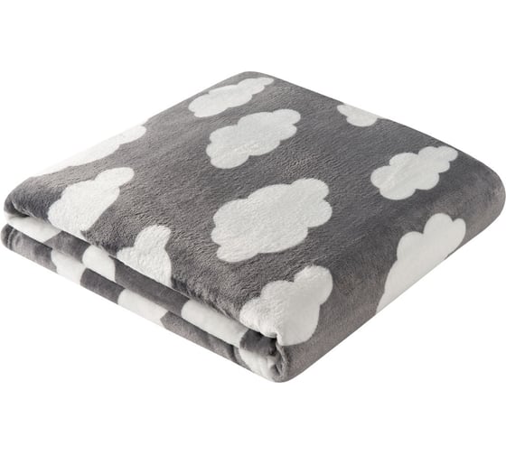 Изображение товара Покрывало-плед для детей Guten Morgen Велсофт, Облака, 150x200 см Пфобл-150-200