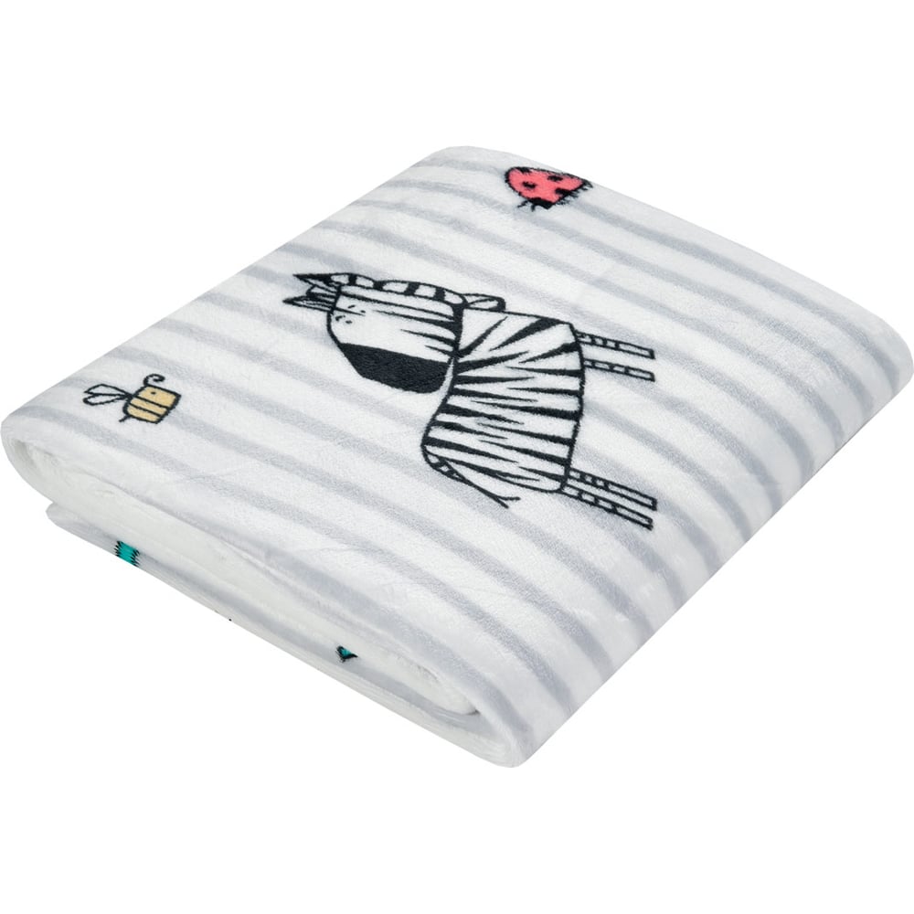 Изображение товара Плед для детей Guten Morgen Велсофт Зоопарк 150x200 см мягкий и теплый