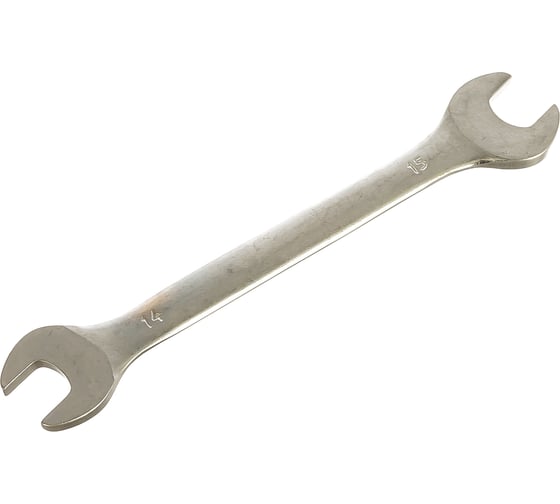 Изображение товара Гаечный рожковый ключ РемоКолор 14x15 мм CR-V, матовый 43-3-014