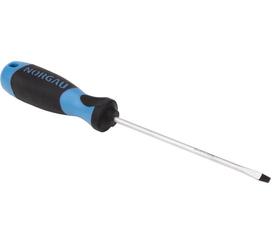 Изображение товара Отвертка NORGAU шлицевая Industrial 3,5x100 мм, тип N250-3,5X100 062002035