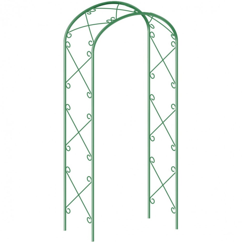 фото Садовая декоративная арка для вьющихся растений palisad