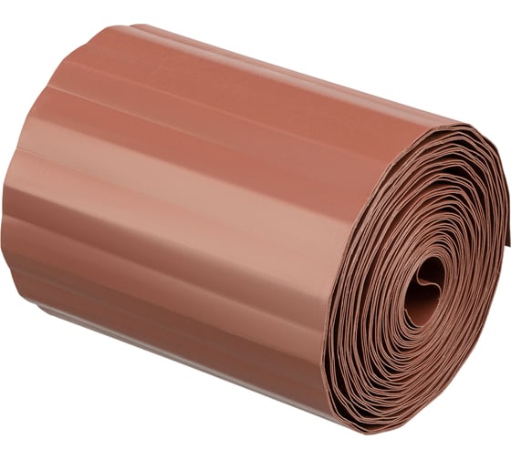Изображение товара Садовый бордюр PALISAD 15x900 см, коричневый PALISAD 64484