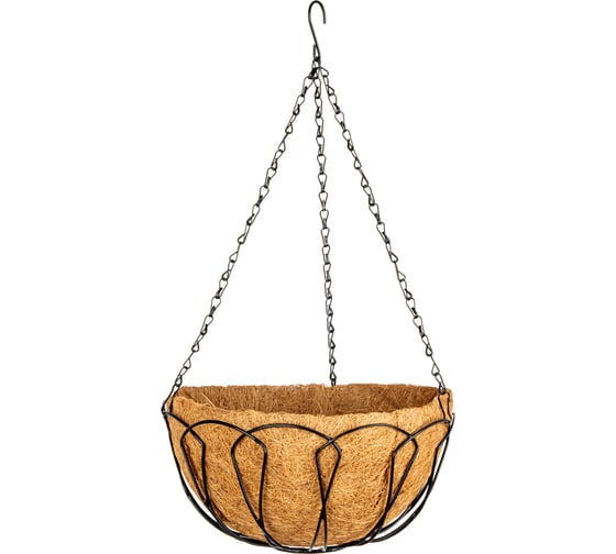 Изображение товара Подвесное кашпо PALISAD 30 см с кокосовой корзиной 69002