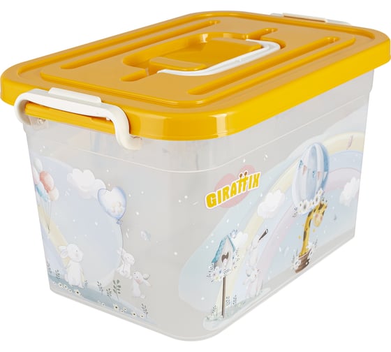 Изображение товара Детский ящик Полимербыт Giraffix 6.5 л 310x200x180 мм 438197300