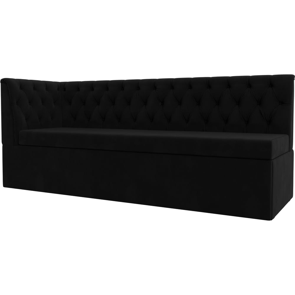 Изображение товара Кухонный диван Лига диванов Маркиз с углом слева современный механизм дельфин