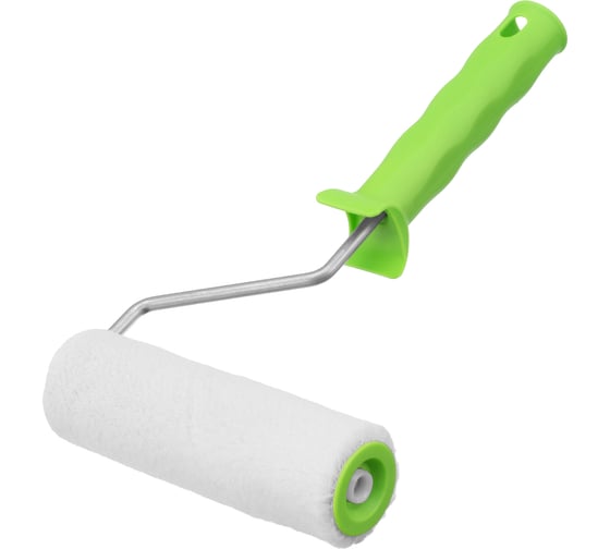 Изображение товара Валик с ручкой СИБРТЕХ 150 мм, ворс 5 мм, D - 36 мм ВЕЛЮР 80133