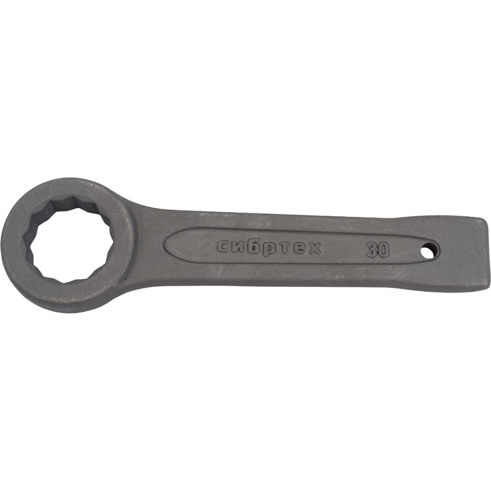 Ударный кольцевой ключ СИБРТЕХ ключ имбусовый сибртех 12333 hex 45x закаленный никель 6 мм