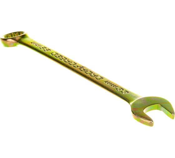 Изображение товара Комбинированный ключ, желтый цинк, 22 мм СИБРТЕХ 14984