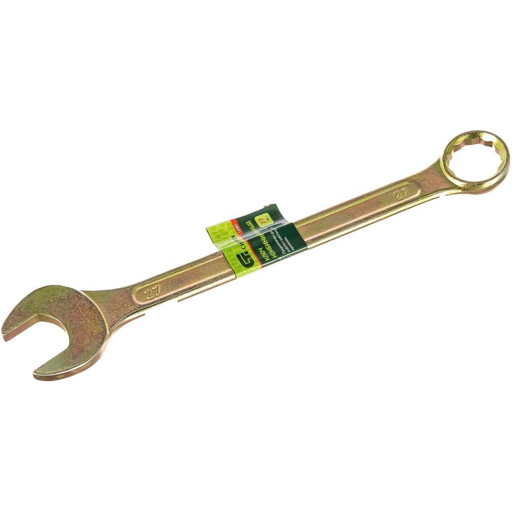 Комбинированный ключ СИБРТЕХ ключ комбинированный сибртех 14911 17 мм crv фосфатированный гост 16983
