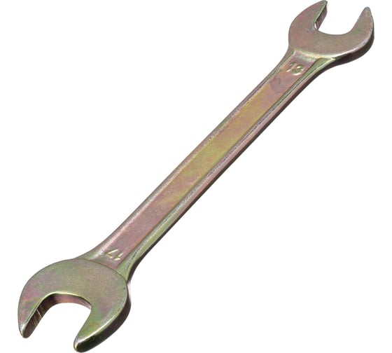 Изображение товара Рожковый ключ, 13x17 мм, желтый цинк СИБРТЕХ 14307