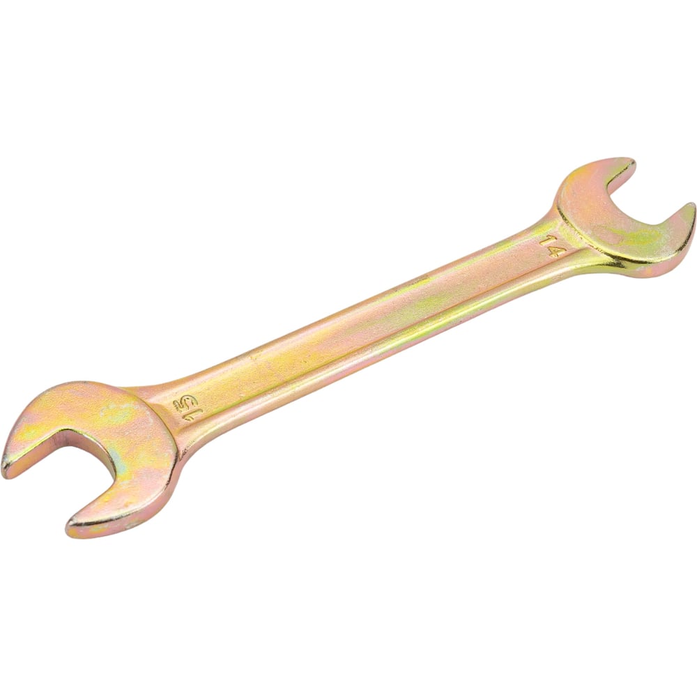 Рожковый ключ СИБРТЕХ ключ рожковый bartex 22х24 мм хромированный зеркальный crv сталь