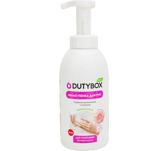Изображение товара Эко мыло-пенка DUTYBOX камелия, увлажняющее, 500 мл db-1219