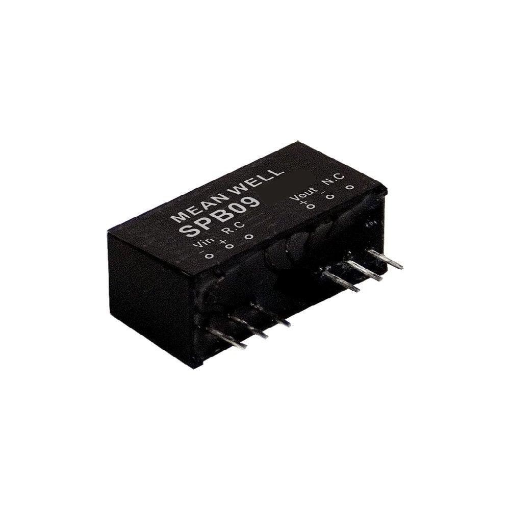 Изображение товара Преобразователь Mean Well DC-DC SPB09B-05 5V 1.6А компактный стабилизированный конвертер