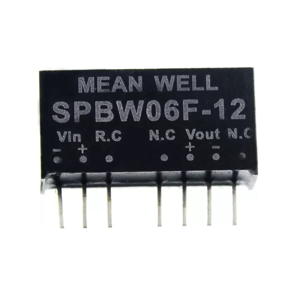 Изображение товара Преобразователь DC-DC Mean Well SPBW06F-12 12В 0.5А компактный