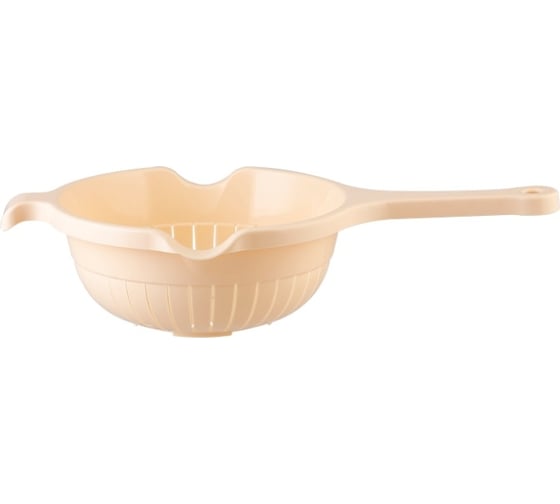 Изображение товара Дуршлаг Полимербыт с ручкой диаметр 192 439410000