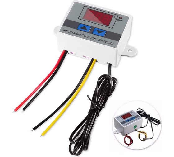 Изображение товара Электронный терморегулятор TERABIT 220 В, 1500 Вт XH-W3001