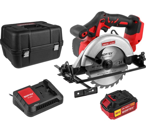 Изображение товара Аккумуляторная циркулярная пила WORTEX CCS 1816-1 ALL1 0329349