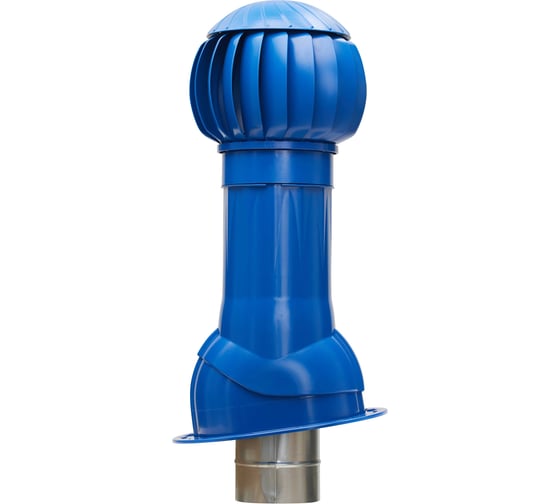 Изображение товара Комплект вентиляции для фальцевой и готовой кровли из битумной черепицы Gervent синий КОМБИТ/син