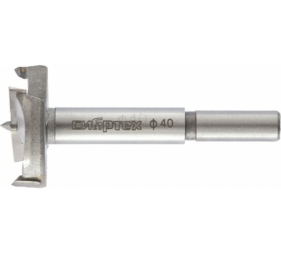 Изображение товара Сверло Форстнера по дереву (40х80 мм) СИБРТЕХ 704840