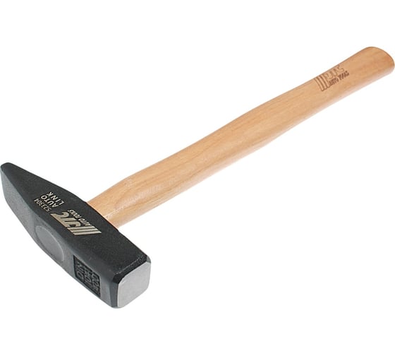 Изображение товара Слесарный молоток JTC с рукояткой из дерева гикори, 400 г JTC-523304