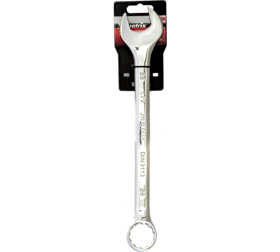 Изображение товара Комбинированный ключ 28 мм MATRIX 15173
