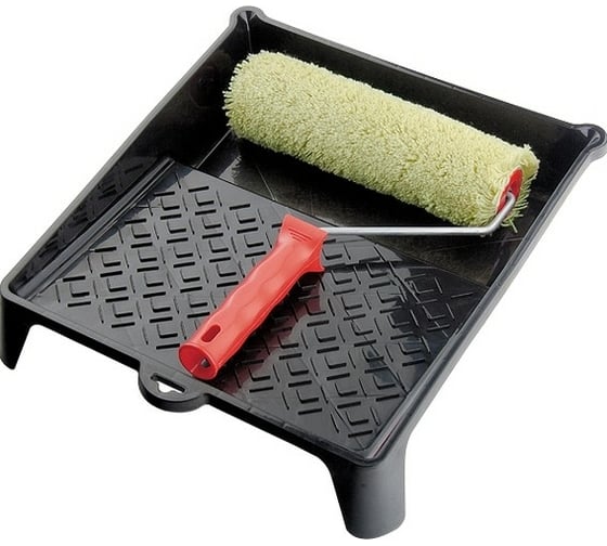 Изображение товара Набор: валик для фасадных работ, кювета MATRIX 84407