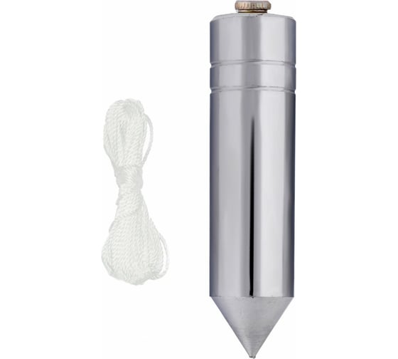 Изображение товара Цилиндрический отвес (400 г, шнур 5 м) MATRIX 84889