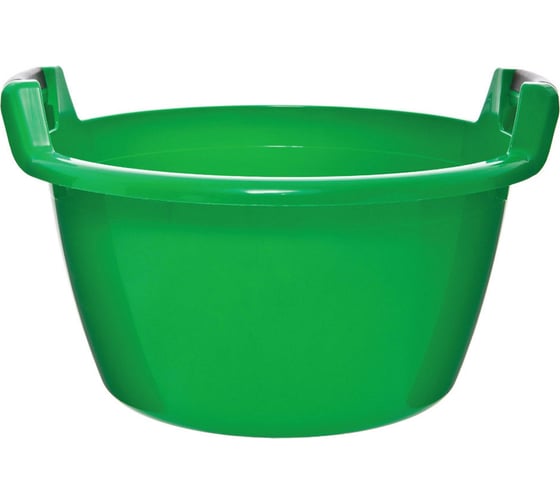 Изображение товара Круглый таз с ручками Полимербыт 32 л 432020000