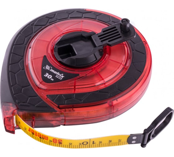 Изображение товара Геодезическая рулетка MATRIX 30 м х 15 мм 31271