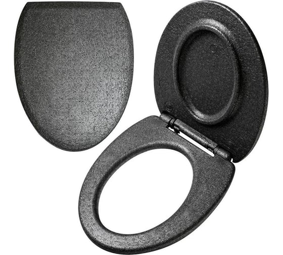 Изображение товара Сиденье для дачного туалета МУЛЬТИДОМ с креплением, 43x38x5 см ПТ72-96